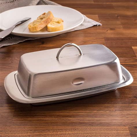 Classic Butter Dish with Lid Stainless Steel Butter 